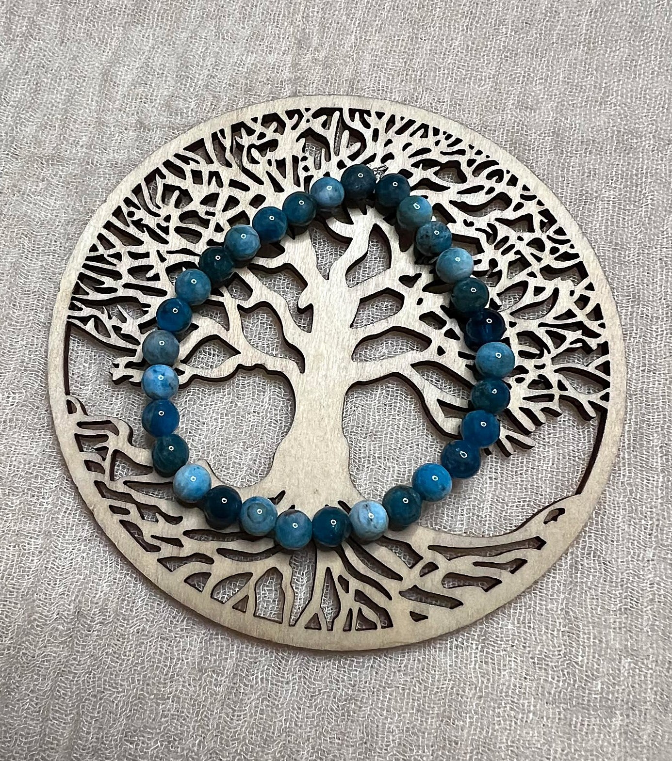 Apatite bleue