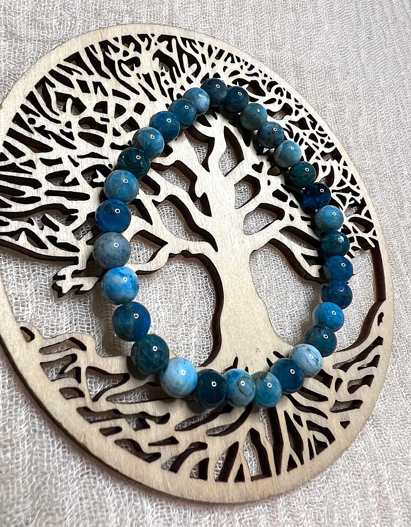 Apatite bleue