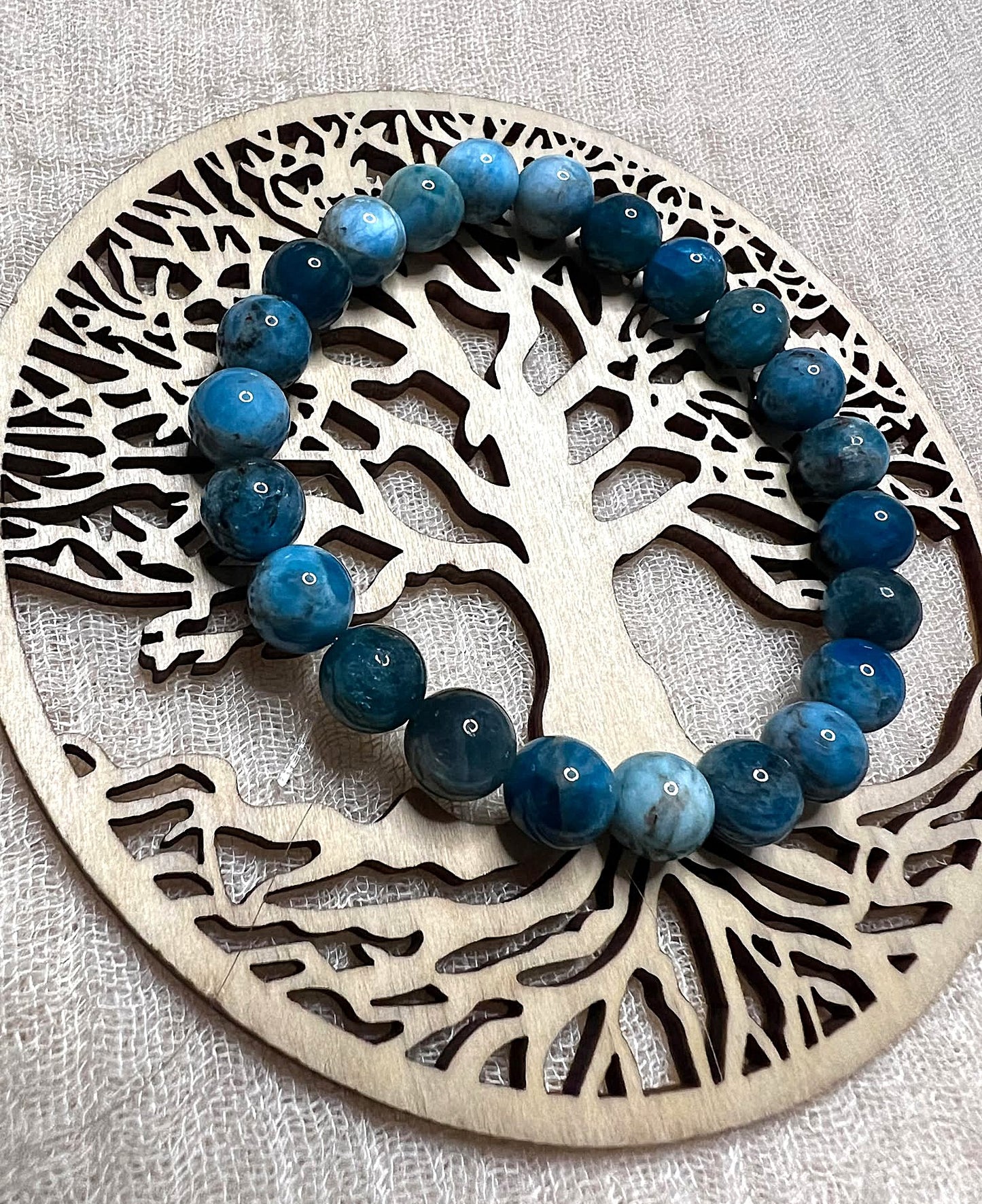 Apatite bleue