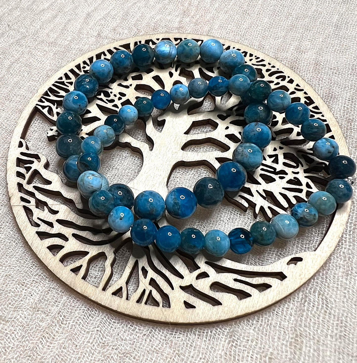 Apatite bleue