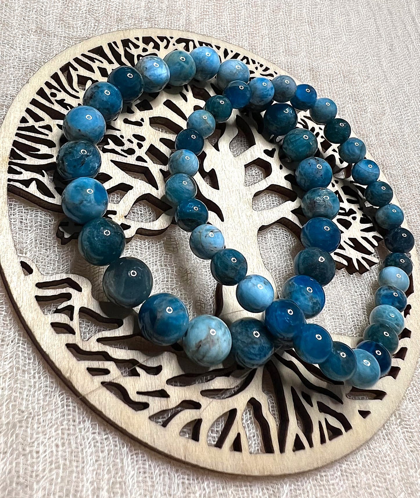 Apatite bleue