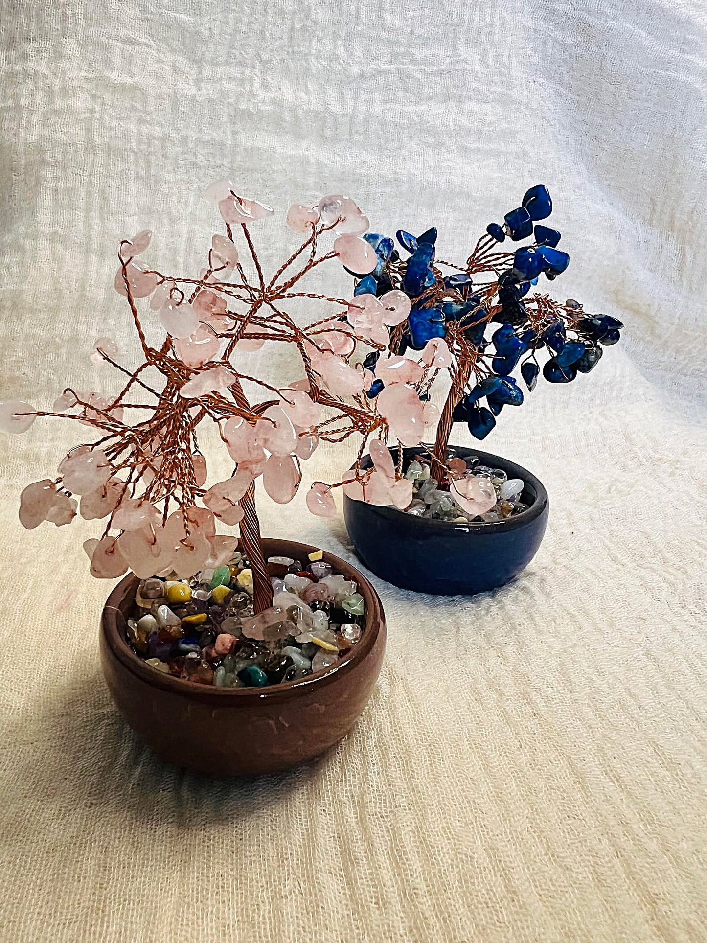 Arbre de vie Quartz rose