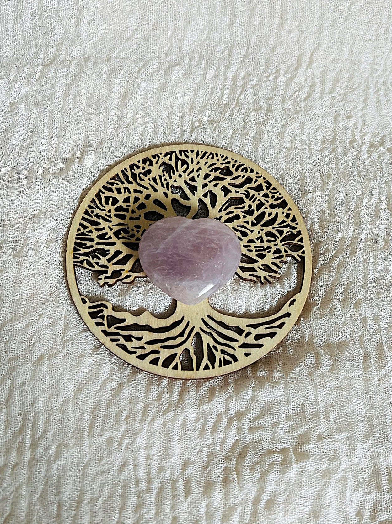 Cœur Quartz rose
