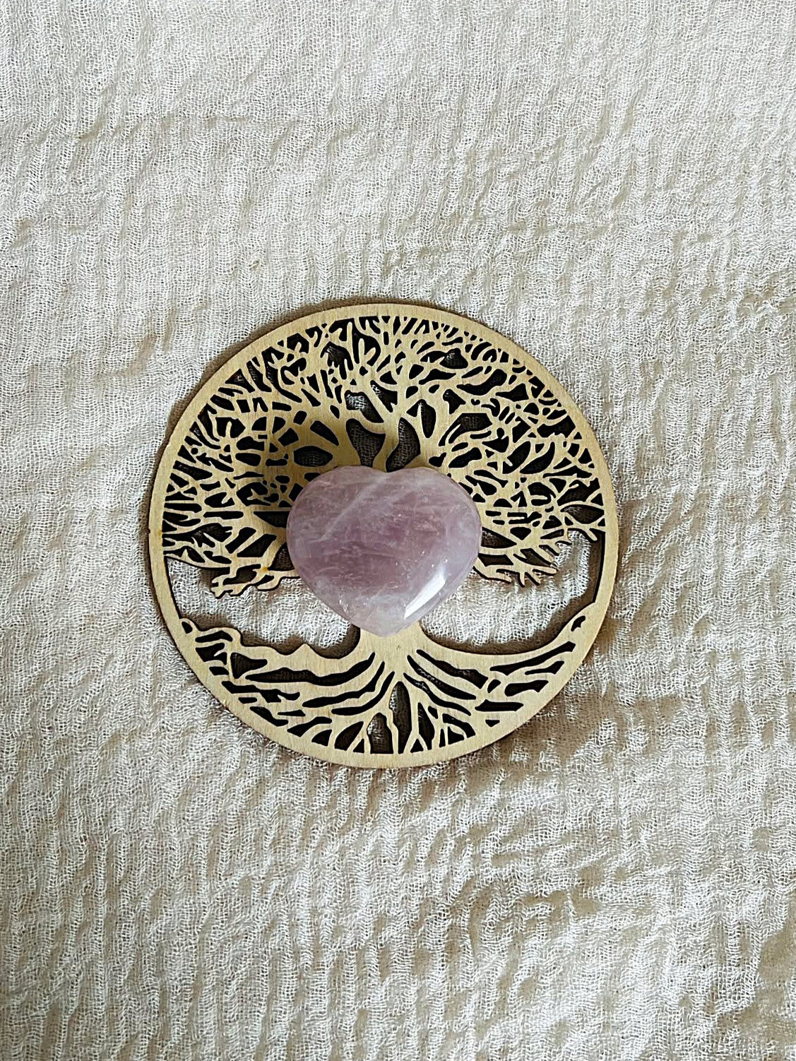 Cœur Quartz rose