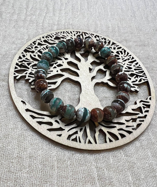 Agate tibétaine