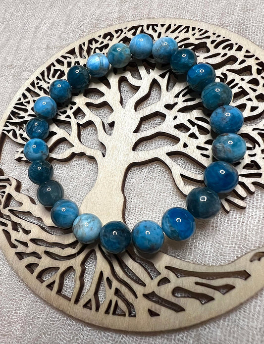 Apatite bleue