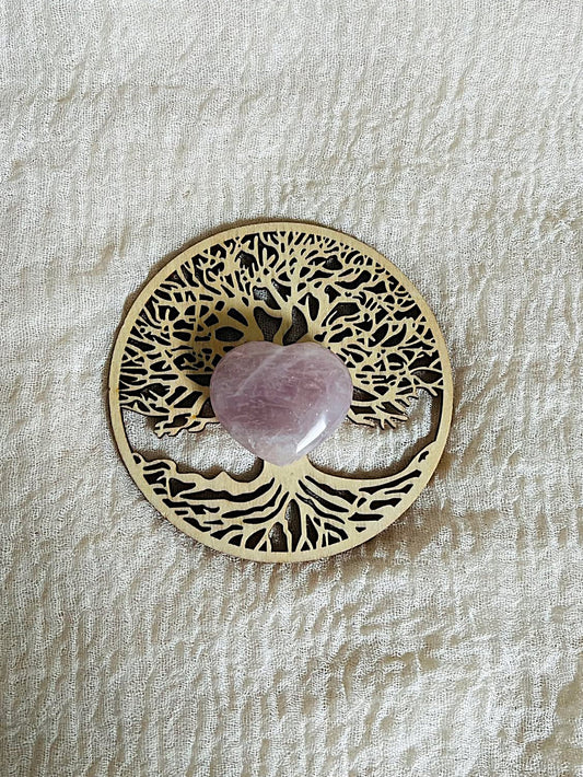 Cœur Quartz rose